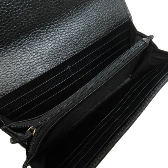 Gucci 456116 GG Marmont Long Wallet Leather Women's GUCCI - Picture 5 of 11